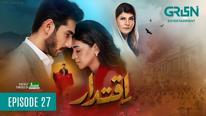 Iqtidar Episode 27 [Eng Sub] Anmol Baloch | Ali Raza | 18th Dec 2024 | Green Tv