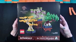 LEGO Botanicals Mini Bonsai Trees 10373 Build And Review! Price Issues Strike Again!