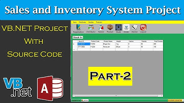 02 Sales and Inventory System Project in VB.NET + MS Access