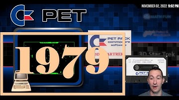1979 - Commodore PET games released sometime in 1979!