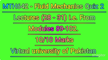 MTH642 Quiz 2 2023|| 💯 percent Answer|| 2023