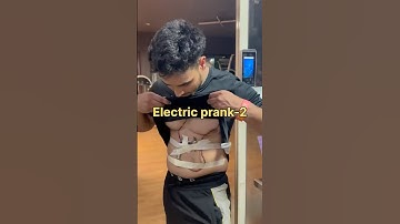 Gym Electric prank 2⚡️ #fitnesstricks #motivation #fitnesseverywhere #funny #prank #gym #prankvideo