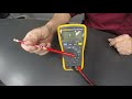 Demonstrating the Fluke 115 Digital Multimeter - Mahwah Campus