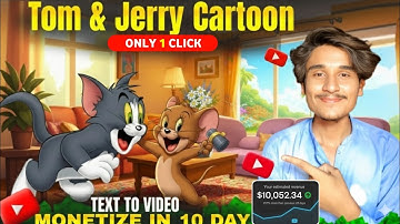 How To Make Tom & Jerry Cartoon Videos Using AI | Tom and Jerry Cartoon Kaise Banaye | Full Tutorial