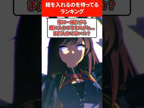 籍をいれるのを待ってるウマ娘ランキング #ウマ娘プリティーダービー