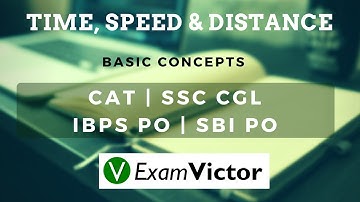 ExamVictor.com - Speed Distance and Time