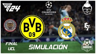 DORTMUND vs REAL MADRID ! CHAMPIONS LEAGUE! FINAL - SIMULACION ! FC24