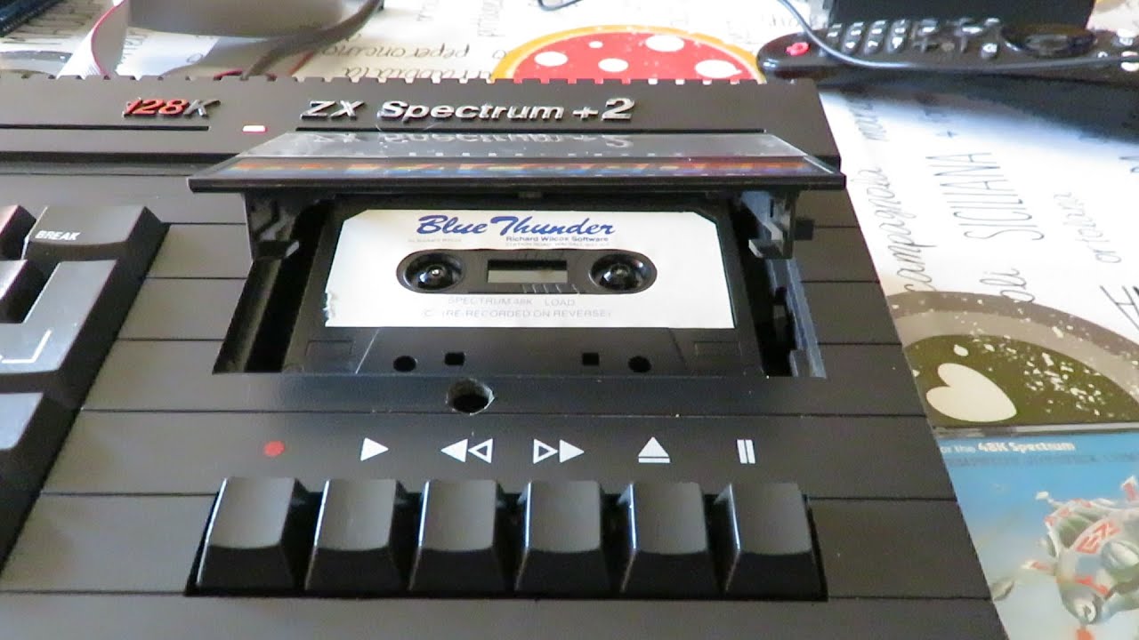 Zx Spectrum 128K: Dica sobre o Gravador - YouTube