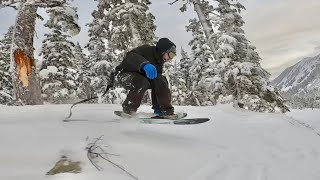 Lib Tech Snow Skate VOL. 2 at Eaglecrest in Juneau, Alaska // 1.2.2022