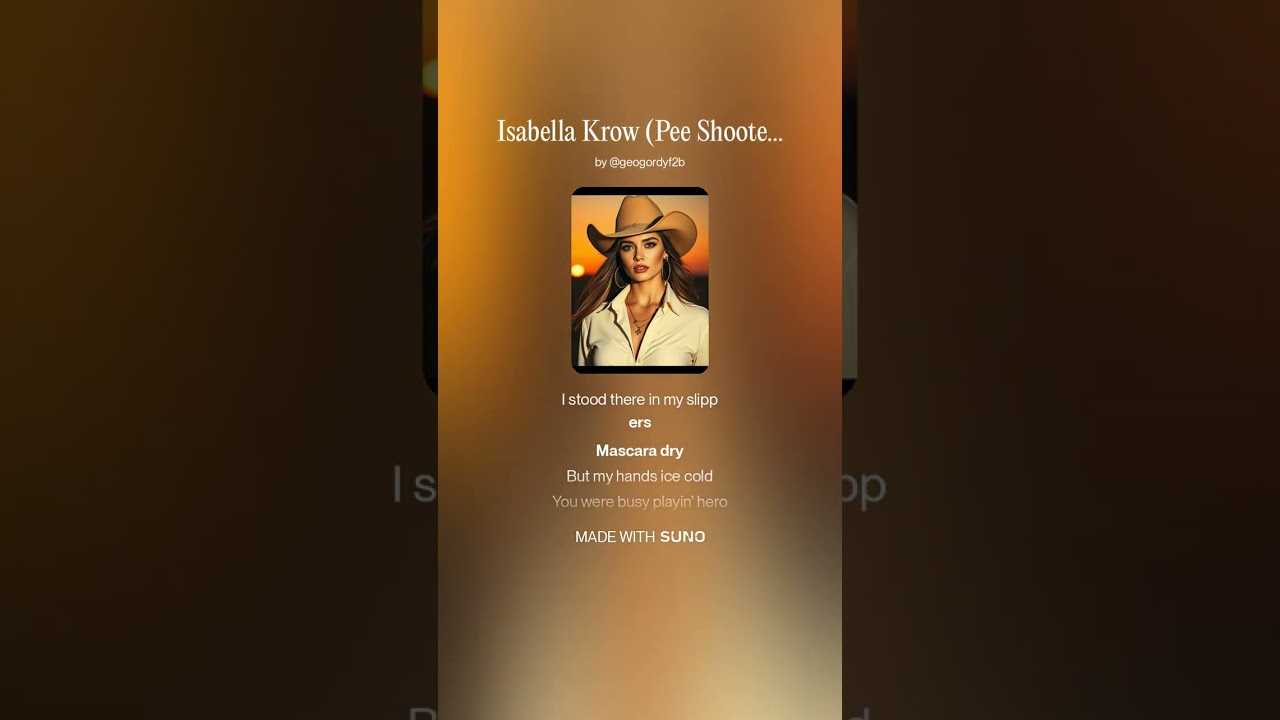 Promised Fire, Gave Me Smoke🔥💨Isabella Krow" Pee Shooter "