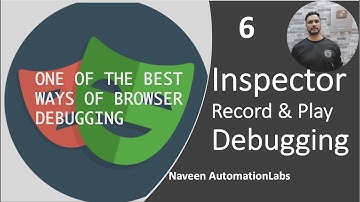#6 Playwright Inspector - Record & Play with Debugging || Debugging is super easy now