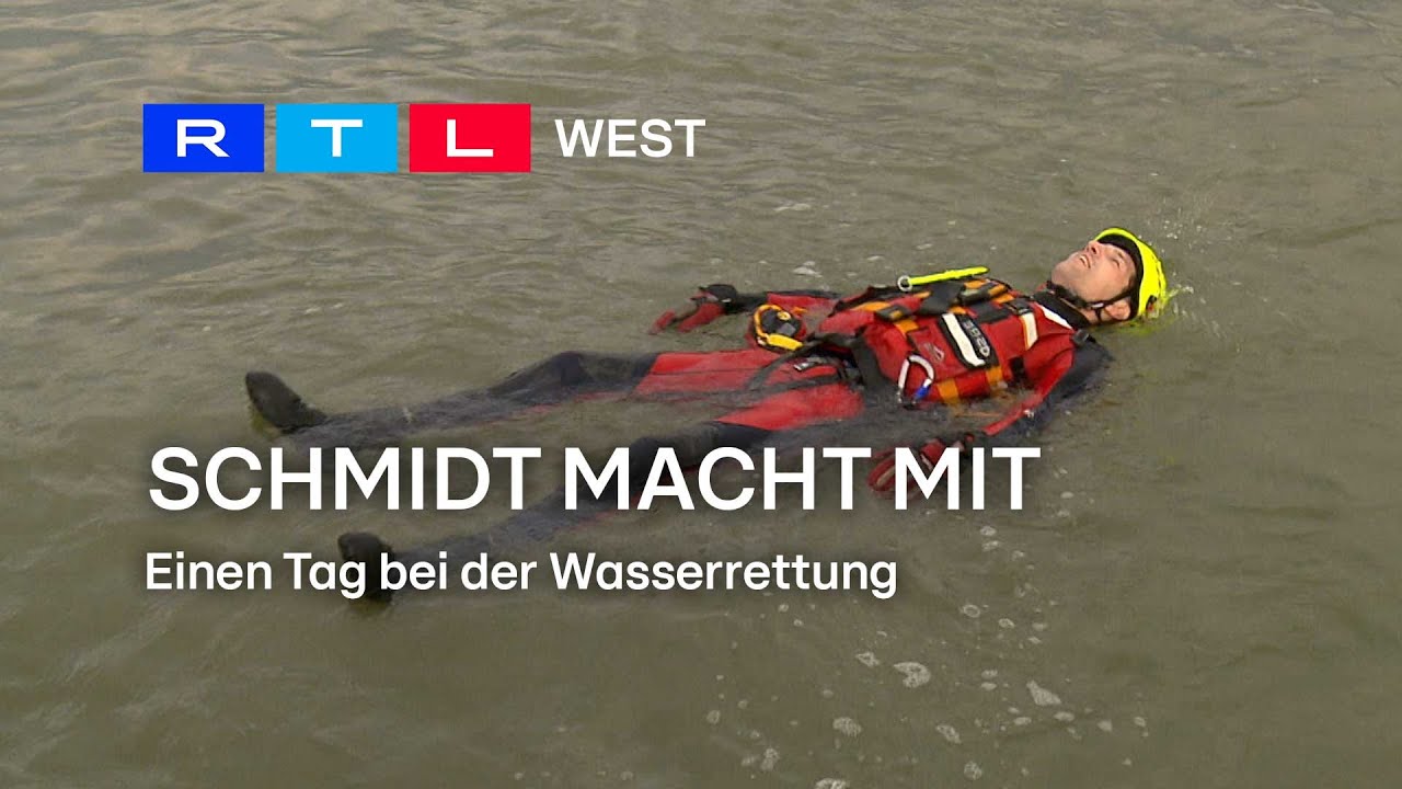 Schmidt macht mit: Einen Tag bei der Wasserrettung | RTL WEST