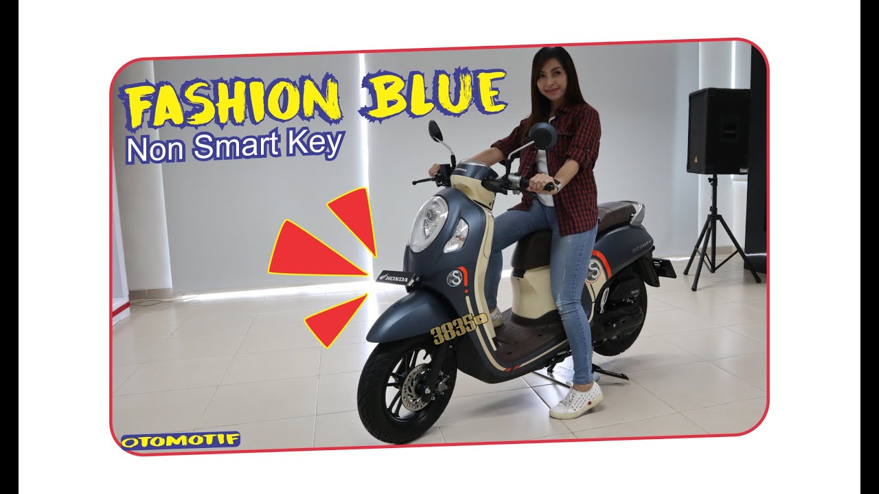 Warna Fashion Blue All New Scoopy 2021 Boleh Juga 3835info