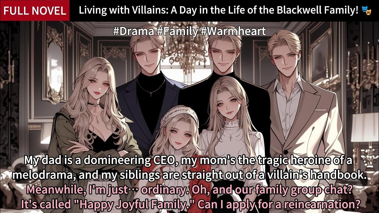 Living with Villains: A Day in the Life of the Blackwell Family! 🎭 Full Length Story Audiobook