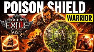 THIS POISON BLEED SHIELD TITAN BUILD IS TRULY OP IN 0.5! POE2 Warrior Build (NEW META)
