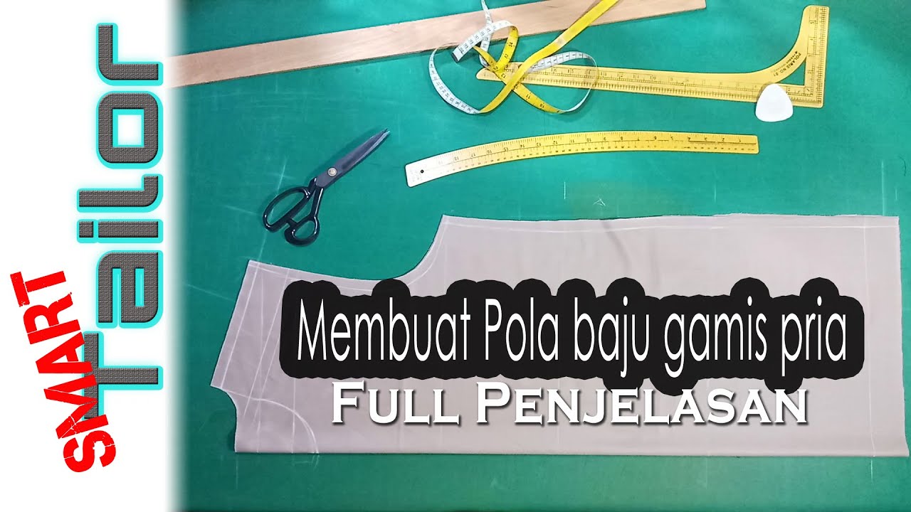 Membuat pola baju gamis untuk pemula || Smart Tailor