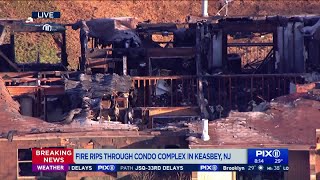Fire rips through apartment complex in New Jersey Profile