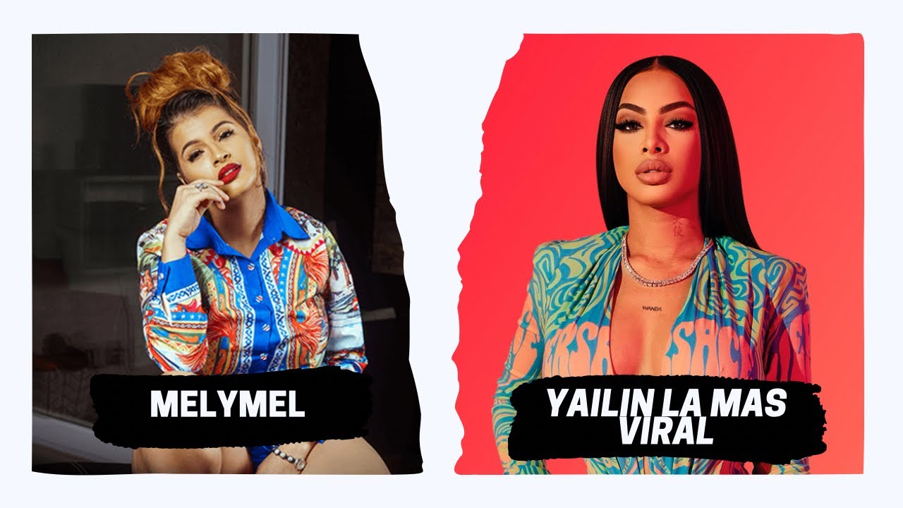 Melymel Rappers MELYMEL Demuestra que YAILIN LA MÁS VIRAL tiene talento ll Entérate ll ...