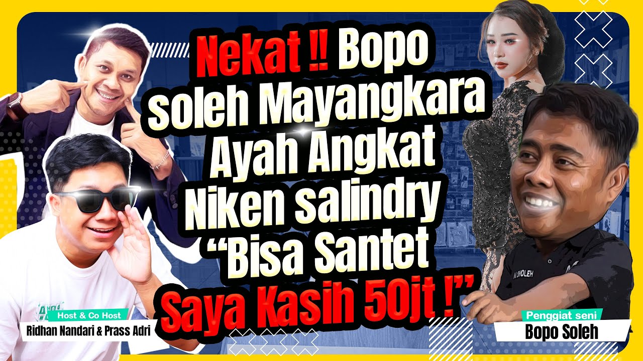 SINDEN NIKEN GA TAU BOPO SOLEH : MONGGO SANTET SAYA ! TAK KEI 50 JUTA|PERNAH  NGAMEN & BETAPA DI GOA