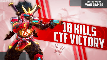 18 KILLS CTF VICTORY WITH DAISUKE! | SHADOWGUN WARGAMES | 1080p 60fps | Android/IOS
