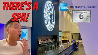 Complete guide to the AMERICAN EXPRESS CENTURION LOUNGE! @ Los Angeles International Airport (LAX)