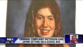 Charges: Suspect says he saw Jayme Closs, 'knew she was the girl he was going to take'
