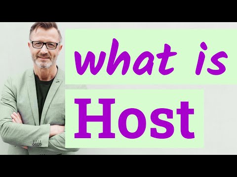 Host | Meaning of host