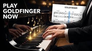 Goldfinger | James Bond | 1964 | Piano en Voice