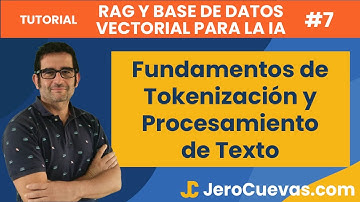 Tutorial RAG y base de datos vectoriales para IA 7:  Fundamentos de Tokenización