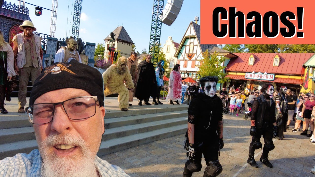 Обзор церемонии открытия Chaos: Kings Island Halloween Haunt 2025