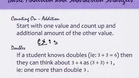 3.2 Addition and Subtraction of Whole Numbers (part 2)
