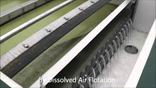 Dissolved Air Flotation (DAF) System  Removes Algae from Reservoir Water  Siltbuster Limited