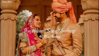 Non-stop Rajasthani Mushup Song 🌺 || 40 Min Mushup || Nickus Music 🎵