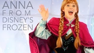 Anna From Frozen At Hollywood Studios New Disney Princess