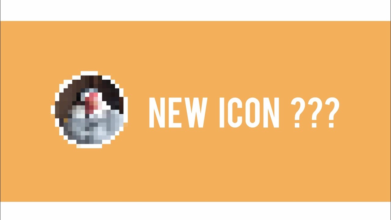 【新】New icon 🥳 - YouTube