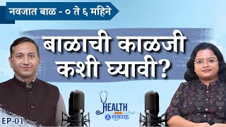 Health with Sakal - EP 01 | Dr. Mahesh Sulakshane | new born baby ची काळजी कशी घ्यावी? | parenting screenshot 5
