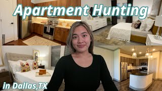 BÚSQUEDA DE APARTAMENTO EN DALLAS, TX // precios de alquiler + tours!!!