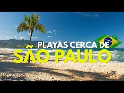 7 PLAYAS increíbles cerca de SÃO PAULO 🇧🇷 | Guía del litoral paulista