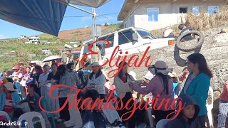 Thanksgiving en Elijah ed Cabacab 