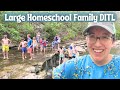 Day in the life of a large homeschool family