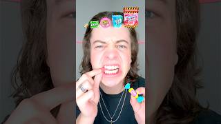 Smaller big giant gum tiny gum #food #shorts