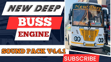 NEW DEEP BUSS ENGINE SOUND PACK V4.4.1 FOR BUS SIMULATOR INDONESIA #bussid4 #bussidindonesia 