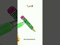 Pencil shaving art pencil  shorts shaving pencil diy art creative tutorial drawing tricks