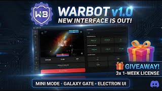 Waruniverse Warbot V1.0 Released New Ui, Mini Mode, And Huge Giveaway