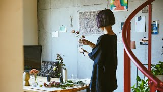 秋の始まり、季節の花と食を楽しむ日常。