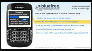 How to add contacts with Manual Bluetooth Scan screenshot 2