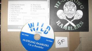 the hi-strung ramblers- i'm not a lover anymore.wmv chords