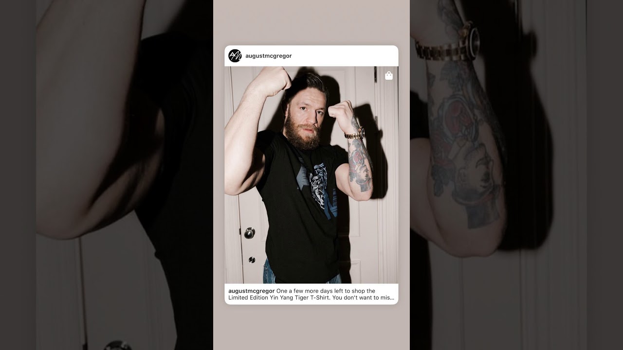 Conor McGregor Stories, December 9, 2019