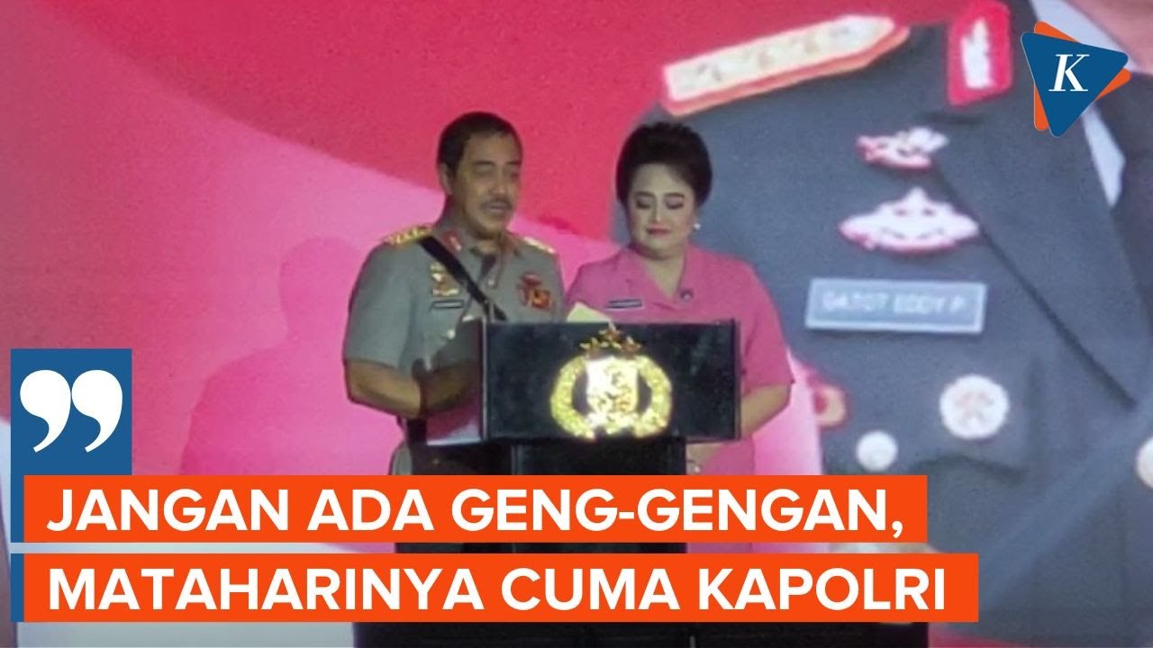 Wakapolri di Depan Kapolri: Rebutan Jabatan Jangan Segitunya, Sudah Ada yang Ngatur...