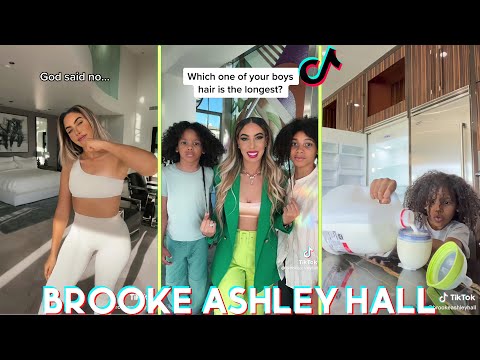 NEW Brooke Ashley Hall Tiktok Funny Videos - Best @The Beverly Halls  Funniest Family tiktoks 2022